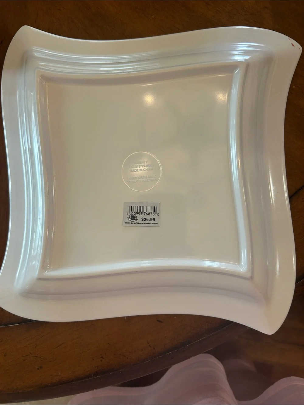 Epcot International Food & Wine Festival 2025 Decorative Plate - Purple & Orange
